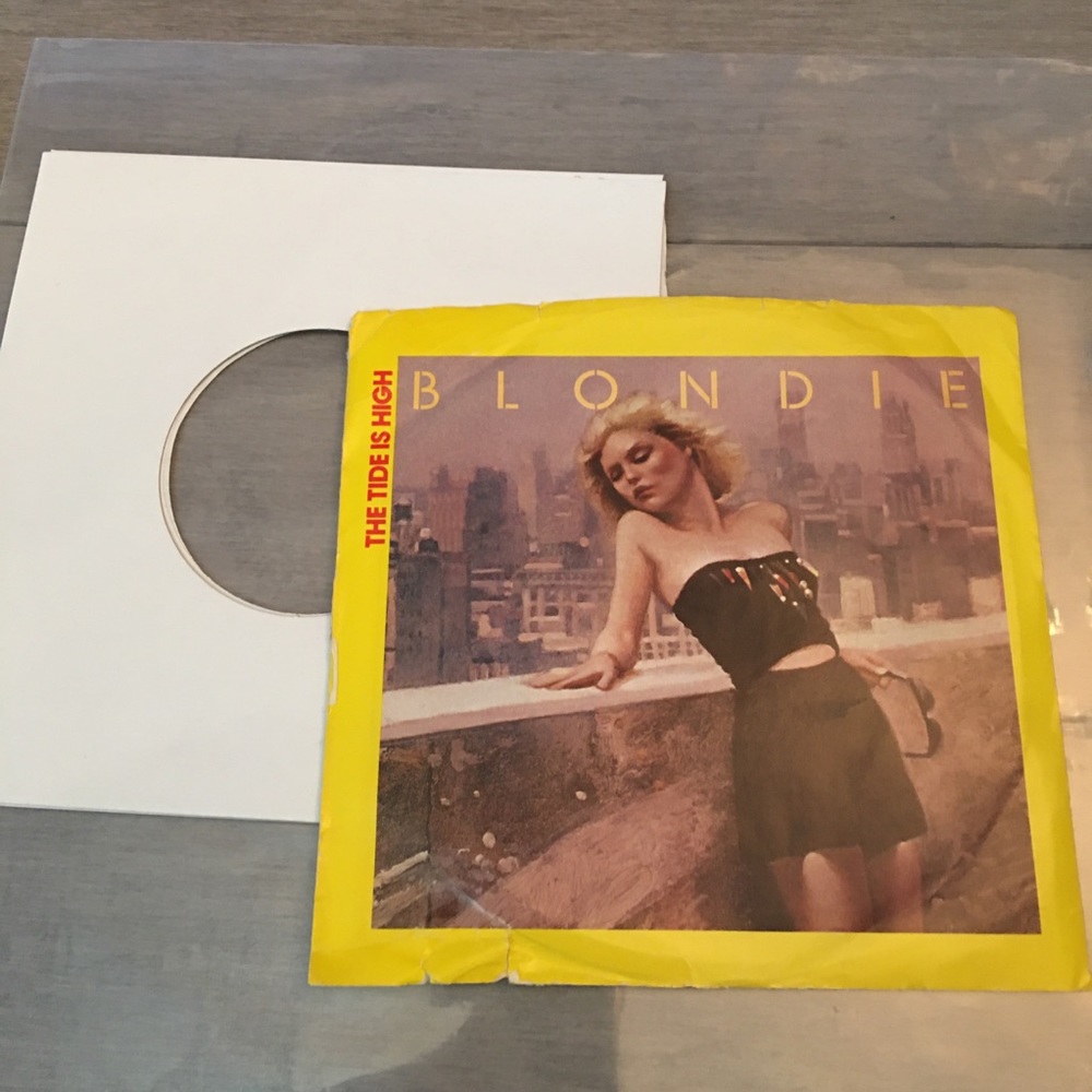 BLONDIE 7”- THE TIDE IS HIGH original 1980 - Good condition-